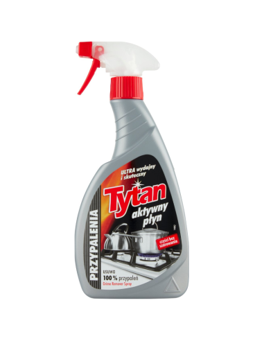 TYTAN Płyn do Usuwania Przypaleń w Sprayu 500ml