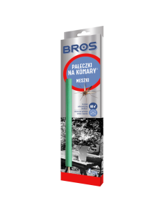 BROS Pałeczki na Komary i Meszki Ochrona do 60m2 4 szt