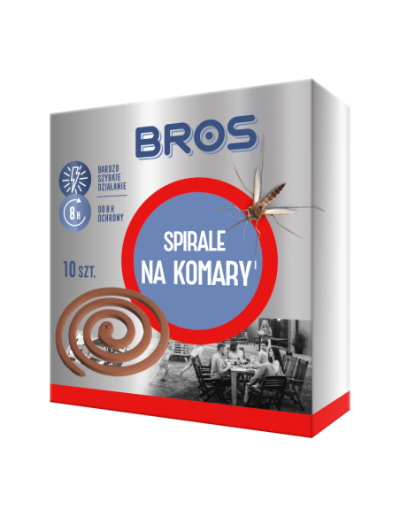 BROS Spirale na Komary 10szt