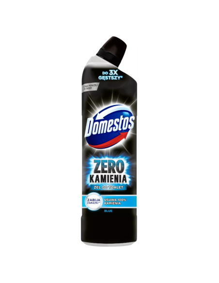 DOMESTOS Żel do WC Zero Kamienia Niebieski 750ml