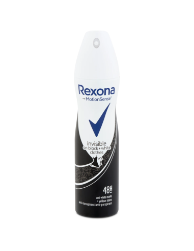 REXONA Antyperspirant Invisible Black&White 150ml