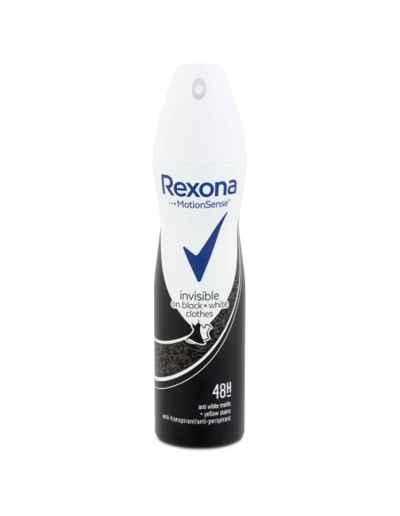 REXONA Antyperspirant Invisible Black&White 150ml