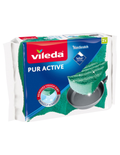 VILEDA Zmywaki Gąbki Pure Active 2szt