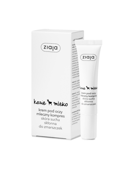 ZIAJA Krem pod Oczy Mleczny Kompres Kozie Mleko 15ml