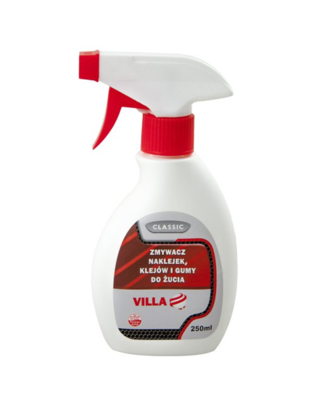 VILLA Płyn Zmywacz do Usuwania Naklejek Gum 250ml