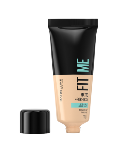 Maybelline Fit Me! Matte + Poreless Podkład Matujący 110 Porcelain 30ml