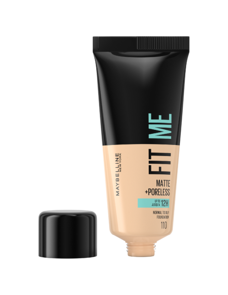 Maybelline Fit Me! Matte + Poreless Podkład Matujący 110 Porcelain 30ml