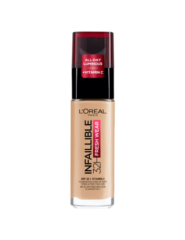 LOREAL Infaillible 32H Fresh Wear Podkład do Twarzy 120 Vanilla