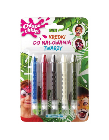 CHLAPU CHLAP Kredki do Malowania Twarzy 4szt