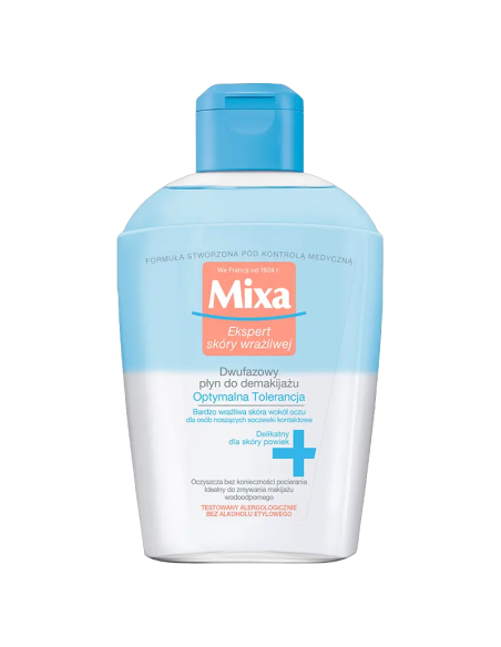 MIXA Optymalna Tolerancja Dwufazowy Płyn do Demakijażu 125ml