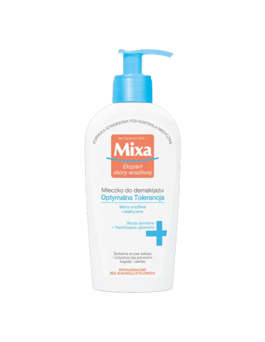 MIXA Optymalna Tolerancja Mleczko do Demakijażu 200ml