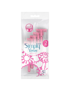 GILLETTE Simply Venus Basic 2 Jednorazowe Maszynki 5szt