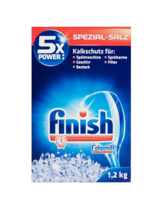 FINISH Sól do Zmywarki 1.2kg | Ochrona Przed Kamieniem | misth.pl
