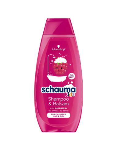 SCHAUMA Kids Szampon dla Dzieci Malinowy 400ml