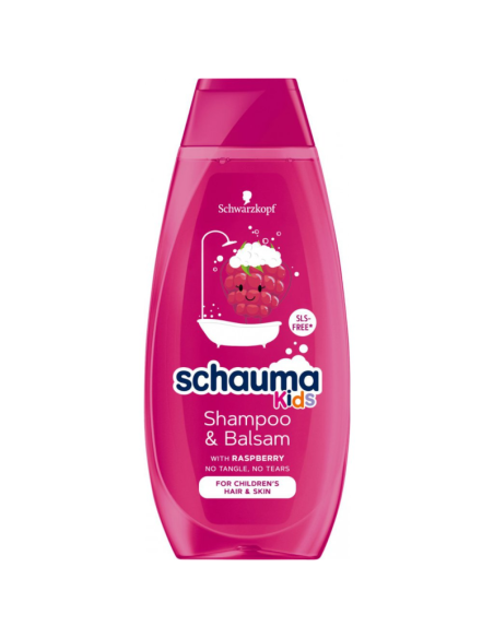SCHAUMA Kids Szampon dla Dzieci Malinowy 400ml
