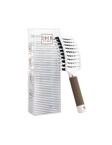 SISTER YOUNG ZOCO White Szczotka do Włosów