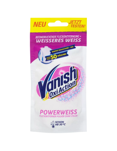 VANISH Oxi Action Powerweiss Odplamiacz w Proszku 90g