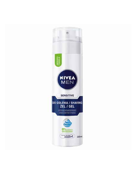 NIVEA MEN Sensitive Żel do golenia 200ml