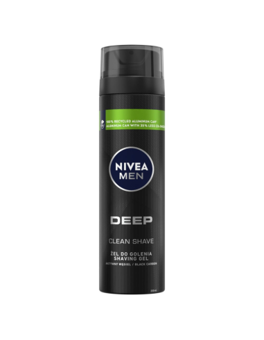NIVEA MEN Deep Clean Żel do golenia 200ml