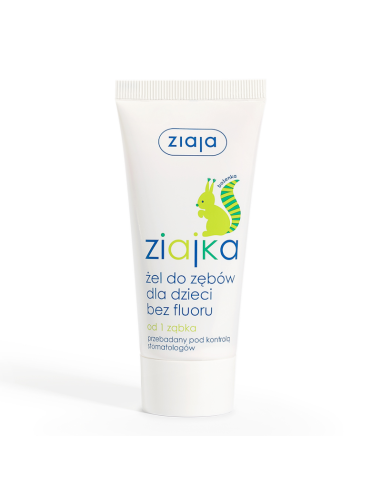 ZIAJA Ziajka Żel do Zębów Dla Dzieci Bez Fluoru 50 ml