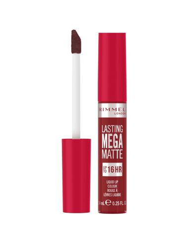 RIMMEL Lasting Mega Matte Płynna Pomadka do Ust 500 Fire Starter 7.4ml