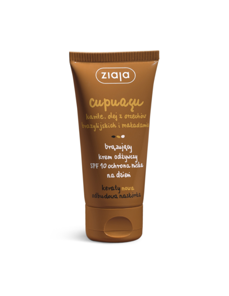ZIAJA Cupuacu Odżywczy Krem Brązujący SPF 10 50ml