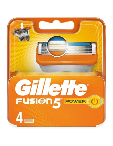 GILLETTE Fusion 5 Power Zapasowe Ostrza Wkłady 4szt