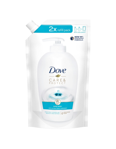 DOVE Mydło w Płynie Zapas Protect Care 500ml