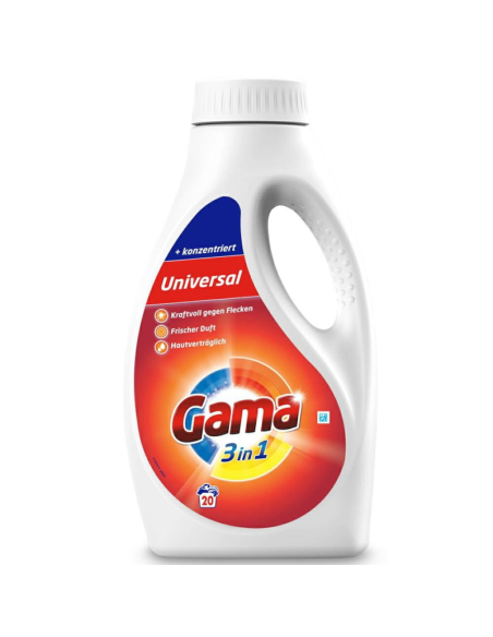GAMA Universal Żel do Prania Uniwersalny 1l