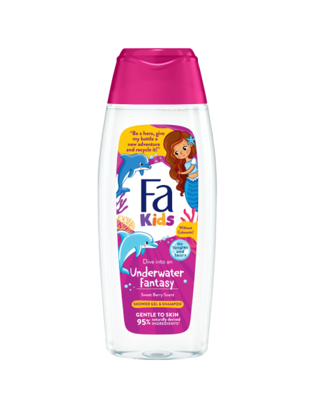 FA KIDS Żel pod Prysznic 2w1 Mermaids 400ml