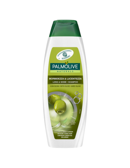 PALMOLIVE Naturals Szampon do Włosów Długich z Oliwką 350ml