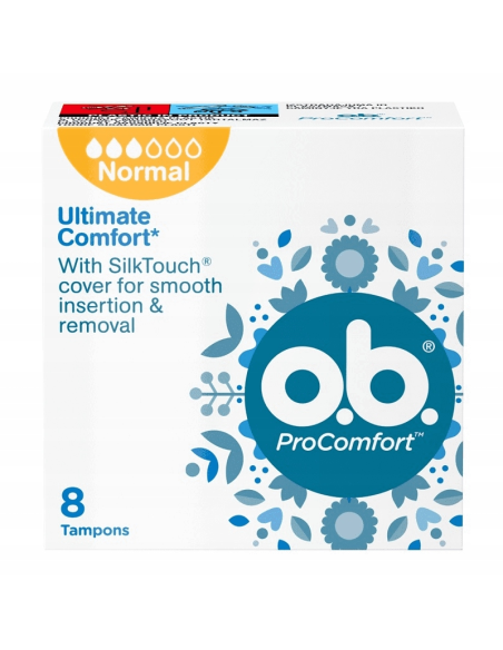 O.B ProComfort Normal Tampony 8 Sztuk