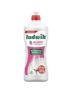 LUDWIK Płyn do naczyń Malina 900g