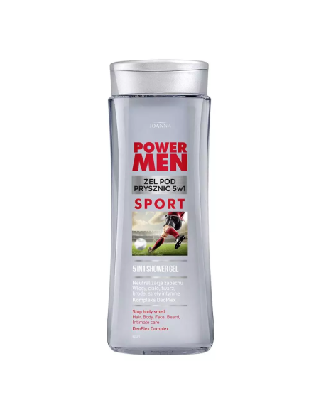 copy of JOANNA Męski Żel Pod Prysznic Powar Men 3w1 300ml