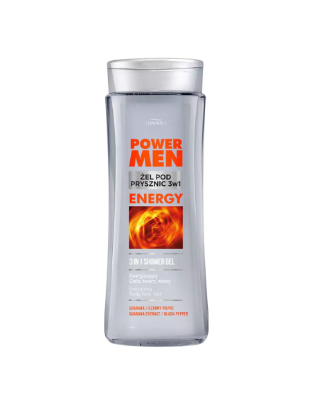 copy of JOANNA Męski Żel Pod Prysznic Powar Men 3w1 300ml