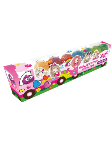 CHLAPU CHLAP Zestaw Kul do Kąpieli Party Truck 7 x 50g