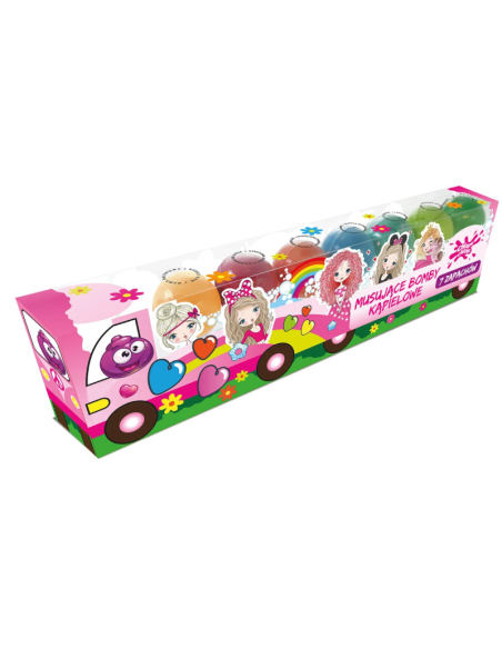 CHLAPU CHLAP Zestaw Kul do Kąpieli Party Truck 7 x 50g