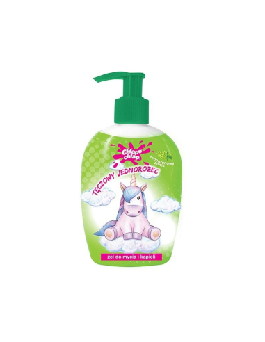 CHLAPU CHLAP Żel do Kąpieli Tęczowy Jednorożec Winogronowy 236ml