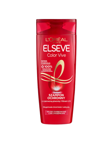 LOREAL Elseve Color-Vive Szampon do Włosów Farbowanych 400ml
