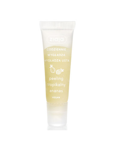 ZIAJA Lato Tropikalny Ananas Peeling do Ust 12ml