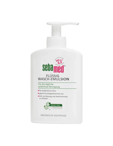 SEBAMED Łagodna Emulsja Myjąca do Ciała 200ml