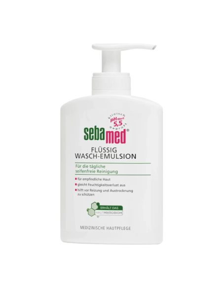 SEBAMED Łagodna Emulsja Myjąca do Ciała 200ml