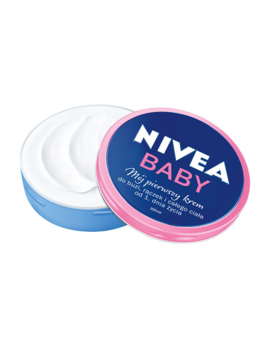 NIVEA Baby Mój Pierwszy Krem do Buzi Rączek i Całego Ciała od 1 dnia życia 150ml