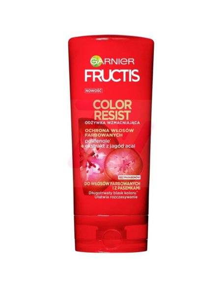 GARNIER Fructis Color Resist Odżywka Wzmacniająca do Włosów Farbowanych 200ml