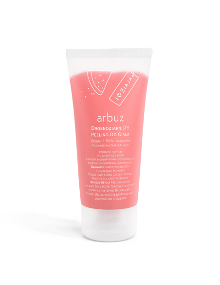 ZIAJA Lato Arbuz Drobnoziarnisty Peeling do Ciała 160ml