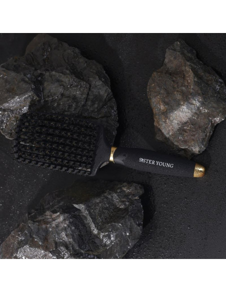 SISTER YOUNG OVIA Black Szczotka do Włosów