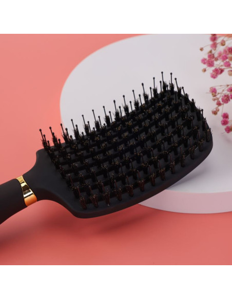 SISTER YOUNG OVIA Black Szczotka do Włosów