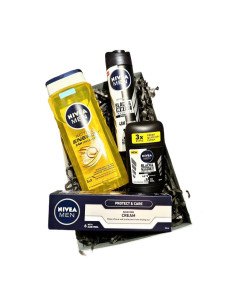 NIVEA Zestaw Prezentowy dla Mężczyzny B&W 4 produkty