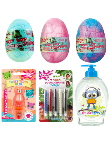 CHLAPU CHLAP Pakiet do Kąpieli dla Dziecka 6 produktów