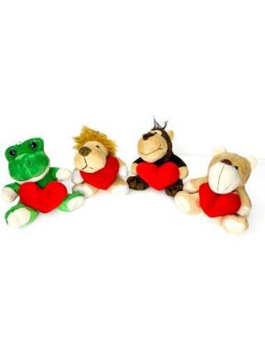 Miś z Sercem Bryloczek Zawieszka Walentynki